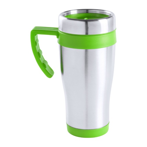 Logotrade promotional gift image of: thermo mug AP781216-07 green