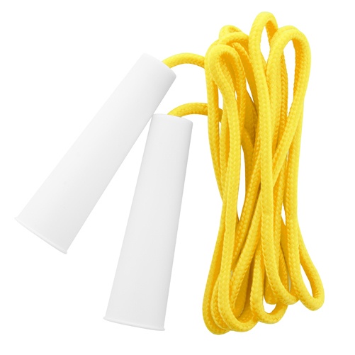 Logo trade promotional giveaways image of: skipping rope AP741696-02 yellow
