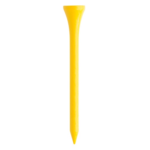 Logo trade corporate gifts image of: golf tee AP741338-02 yellow