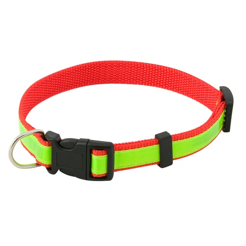 Logo trade promotional giveaway photo of: visibility dog's collar AP731482-05 red