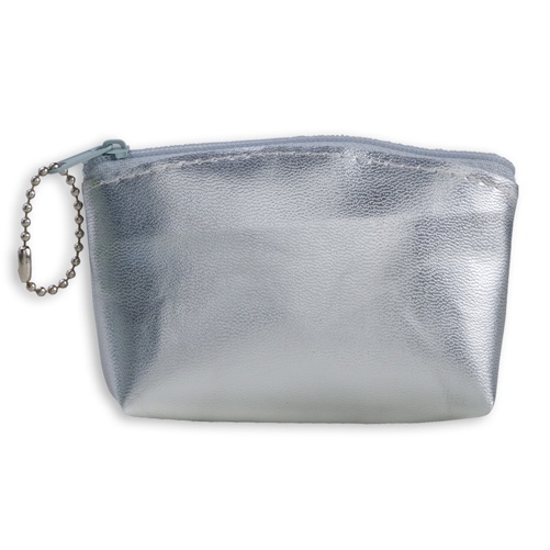 Logo trade promotional gifts image of: cosmetic bag AP731402-21 silver