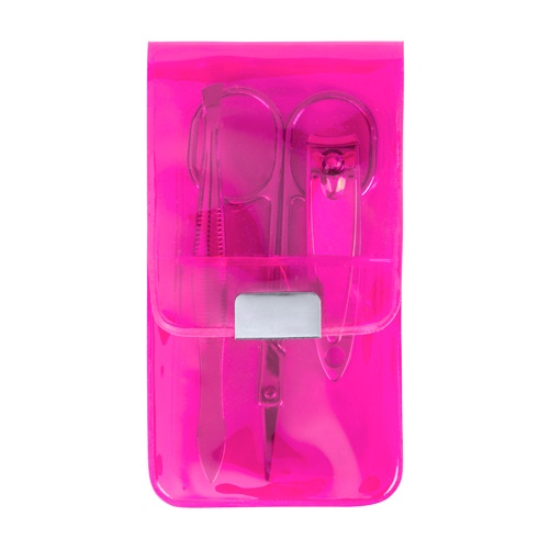 Logo trade promotional products picture of: manicure set AP741780-25 pink