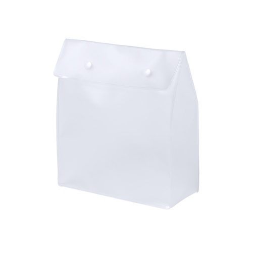 Logo trade promotional items image of: cosmetic bag AP781437-01 white