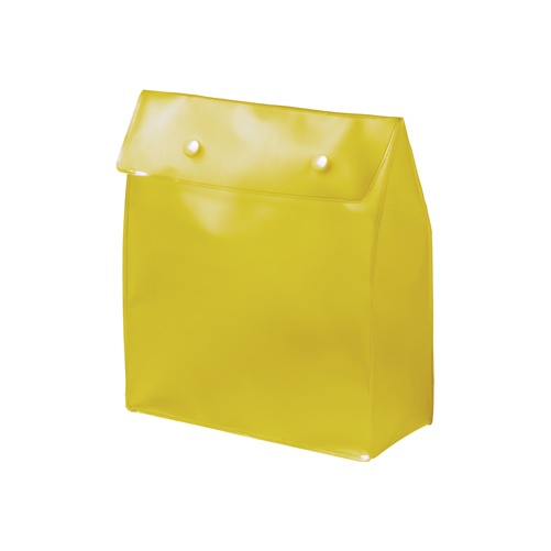 Logo trade promotional merchandise picture of: Cosmetic bag Cool, yellow
