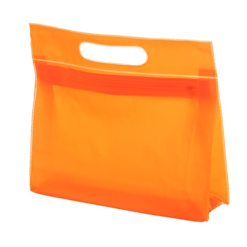 Logo trade promotional merchandise photo of: cosmetic bag AP791100-03 orange