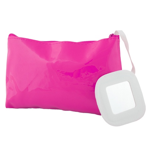 Logotrade promotional giveaways photo of: cosmetic bag AP791458-25 pink
