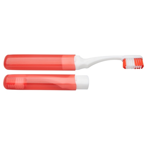 Logo trade promotional products picture of: toothbrush AP791475-05 red