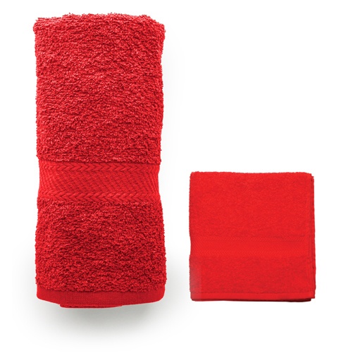 Logo trade corporate gifts image of: towel AP810102-05 red