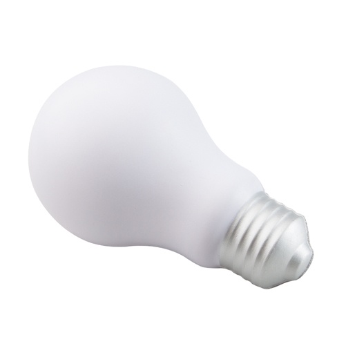 Logotrade corporate gift picture of: antistress light bulb AP741188 valge