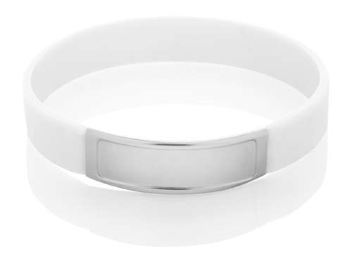 Logotrade advertising product picture of: Wristband AP809393-01, valge