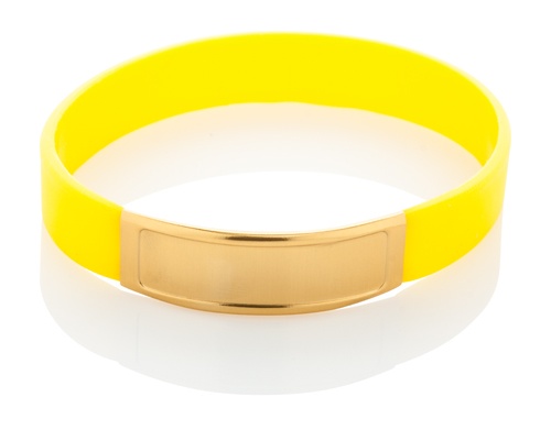 Logotrade advertising products photo of: Wristband AP809393-02, yellow