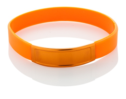 Logotrade promotional items photo of: Wristband AP809393-03, orange