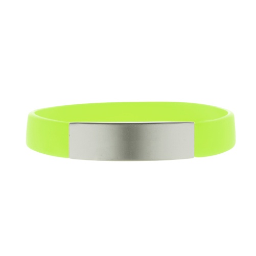 Logo trade business gifts image of: Wristband AP809399-71, light green