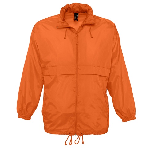 Logo trade promotional giveaways image of: unisex jacket, orange