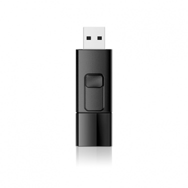 Logo trade promotional gifts image of: Pendrive Silicon Power 3.0 Blaze B05, black