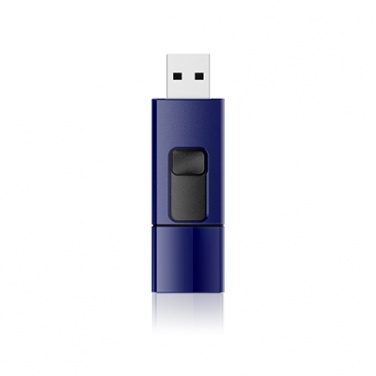 Logo trade corporate gifts image of: Pendrive Silicon Power 3.0 Blaze B05, blue