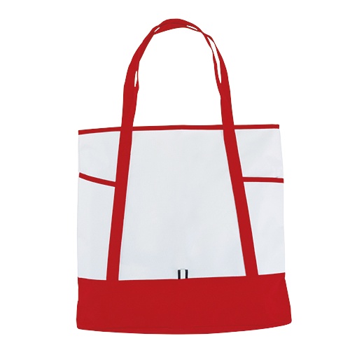 Logo trade promotional gift photo of: P-600D multipurpose bag, red