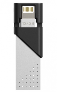 Logo trade corporate gifts picture of: USB stick Silicon Power xDrive Z50, black