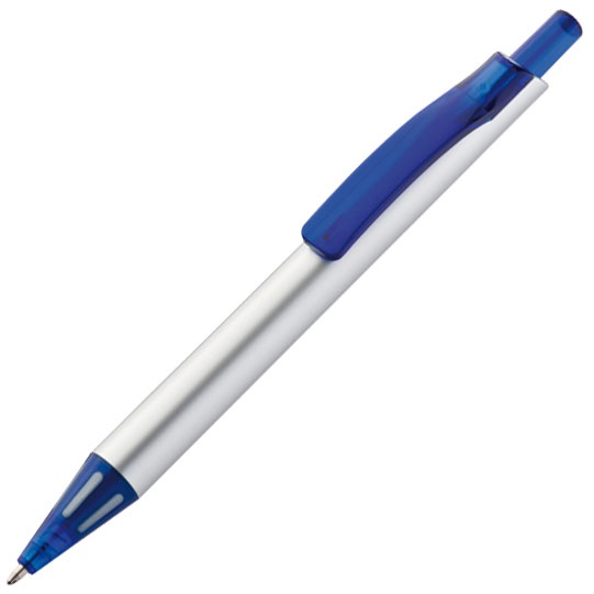 Logotrade business gift image of: Ball pen 'Wessex', blue