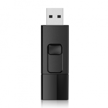 Logotrade promotional product picture of: Pendrive Silicon Power Secure G50 16GB, black