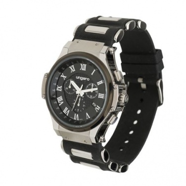 Logo trade promotional products picture of: Chronograph Angelo chrono, black