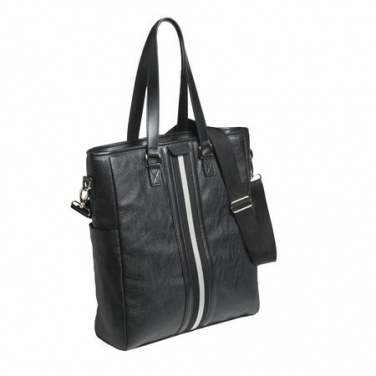 Logo trade business gift photo of: Shopping bag Storia, black