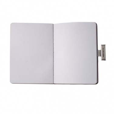 Logo trade corporate gift photo of: Note pad A6 Névé, white