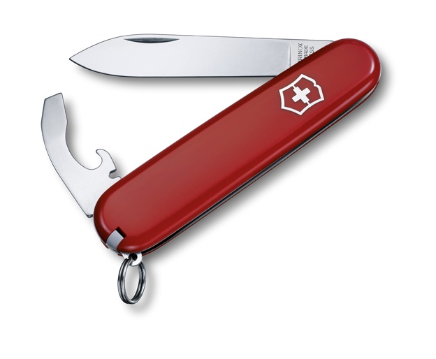 Logo trade promotional merchandise picture of: Bantam pocket knife, red
