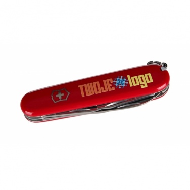 Logo trade promotional giveaways image of: Bantam pocket knife, red