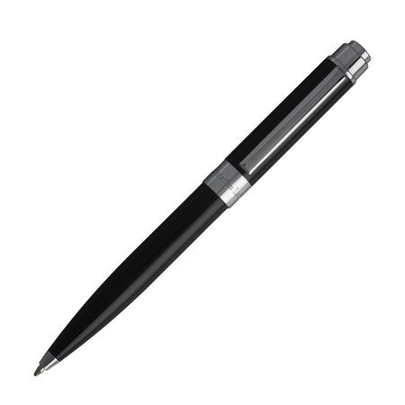 Logotrade promotional product image of: Ballpoint pen Scribal Black