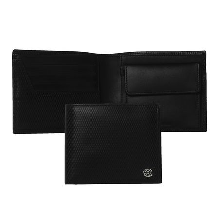 Logotrade promotional gift image of: Money wallet Rhombe, black
