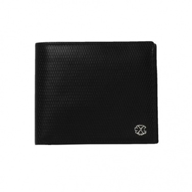 Logotrade corporate gift image of: Money wallet Rhombe, black