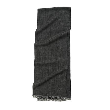 Logotrade promotional product image of: Wool scarf Rhombe, black
