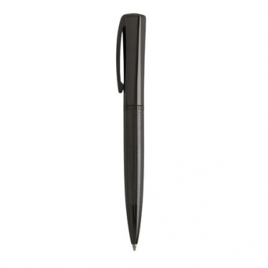 Logotrade business gift image of: Ballpoint pen Conquest Gun, grey