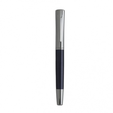 Logo trade promotional merchandise photo of: Rollerball pen Conquest Blue