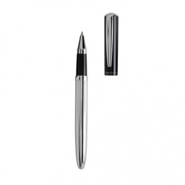 Logotrade corporate gift picture of: Rollerball pen Lodge, black