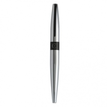 Logotrade promotional gift picture of: Rollerball pen Frank Chrome, grey
