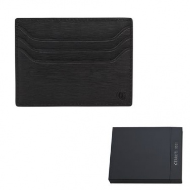 Logo trade advertising products picture of: Card holder Myth, black