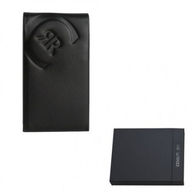 Logotrade advertising products photo of: Card holder Label, black