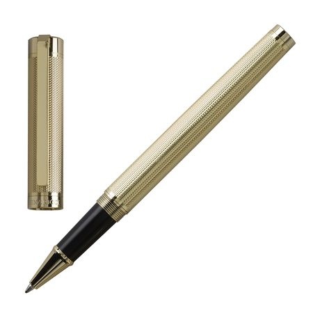 Logo trade business gift photo of: Rollerball pen Ciselé, gold