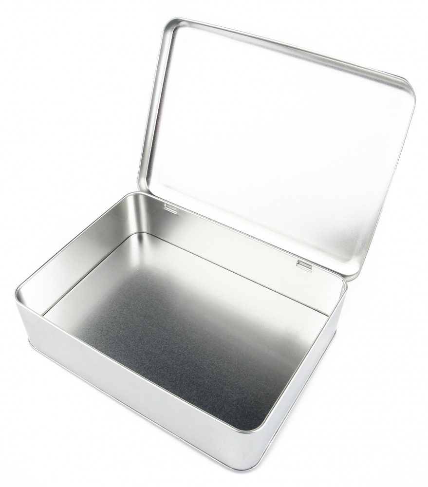 Logotrade promotional product picture of: Metal box, grey