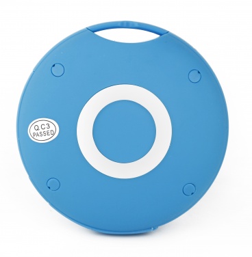 Logo trade promotional item photo of: Silicone mini speaker Bluetooth, blue