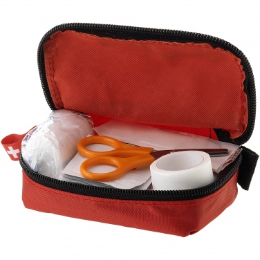 Logo trade advertising products picture of: 20-piece first aid kit, red