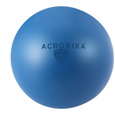 Logo trade business gift photo of: Cool round stress reliever, blue