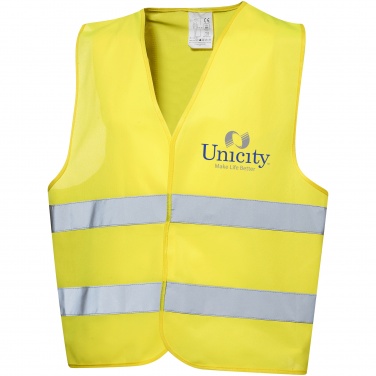 Logotrade promotional item image of: Professional safety vest in pouch, yellow