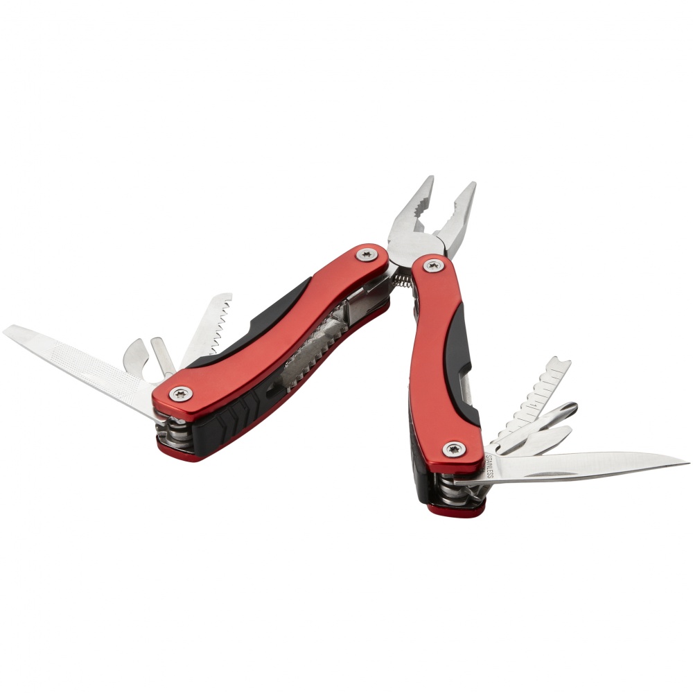 Logo trade promotional product photo of: Casper 11-function multi tool, red