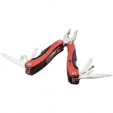 Logo trade corporate gifts image of: Casper 11-function multi tool, red