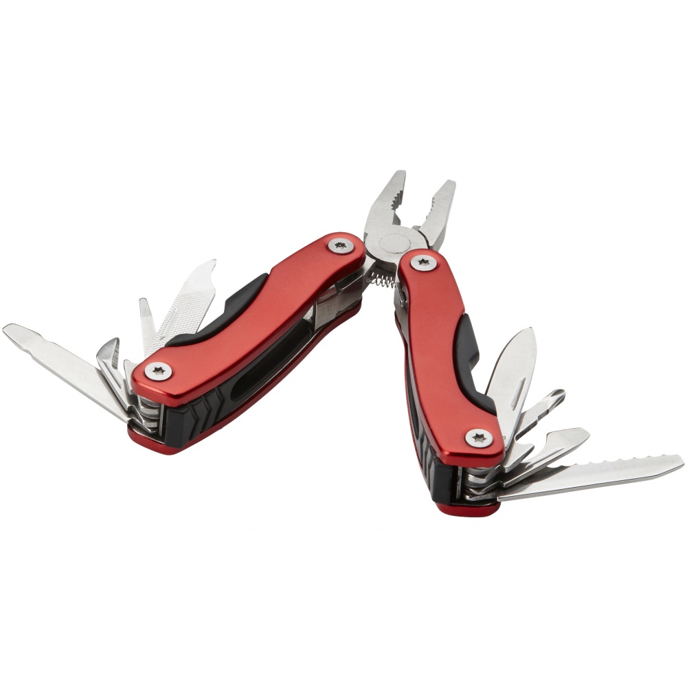 Logo trade promotional gifts picture of: Casper mini multi tool, red