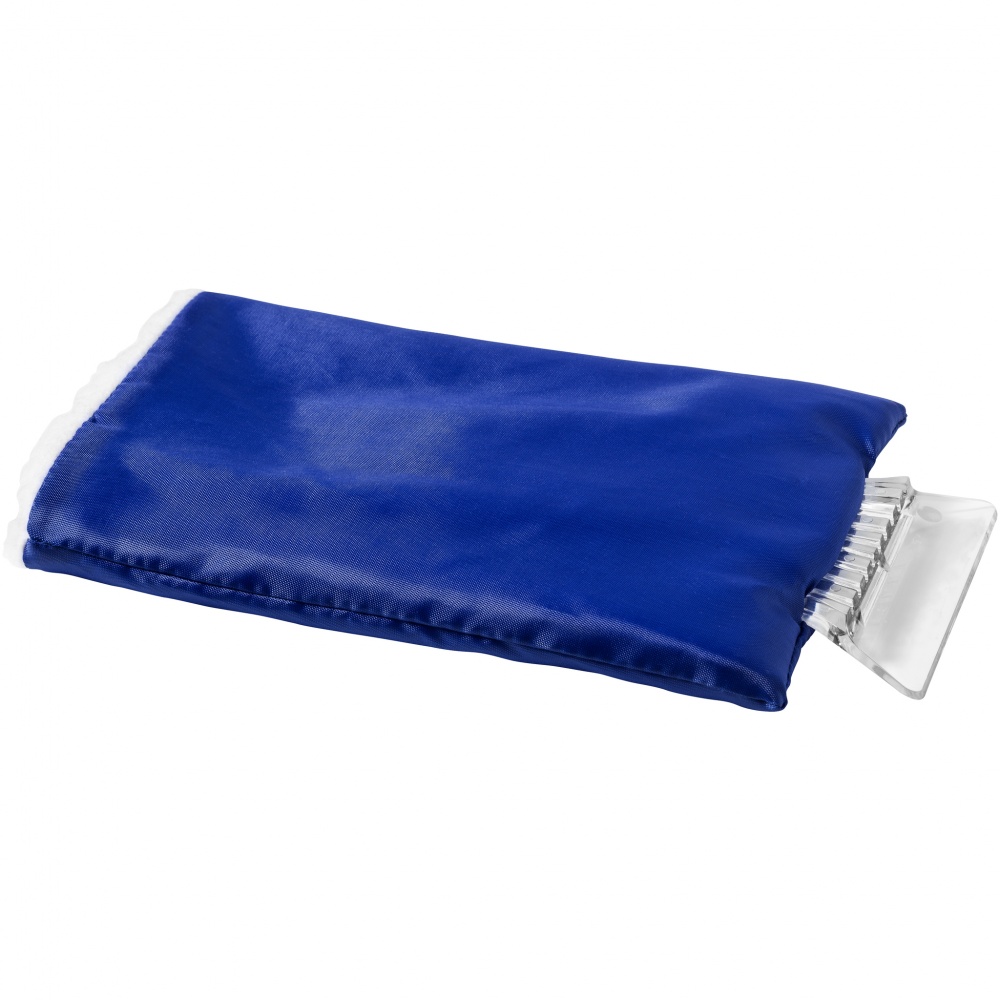 Logo trade advertising products image of: Colt Ice Scraper with Glove, blue