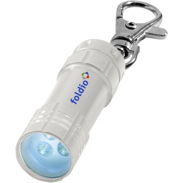 Logotrade promotional giveaway image of: Astro key light, silver